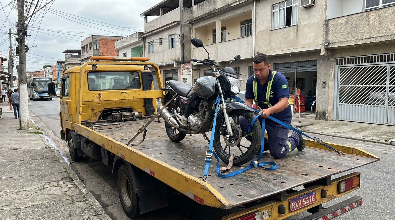 Guincho para Moto em Duque de Caxias‑RJ